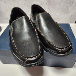 Cole Haan Men's Black Lewiston Venetian Leather Loafers Size 8.5 C24512
